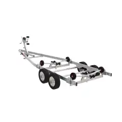 <h3>Produktbeskrivelse</h3>

<p>Opplagshenger 6624N03 fra Tysse gj&oslash;r opptrekk og lagring enkelt og trygt. Hjul med sj&oslash;vannsbestandige plastnav lar vognen trilles helt ut i sj&oslash;en, og justerbar baugst&oslash;tte og aksler gj&oslash;r tilpasningen enkel. To vugger med selvjusterende sidest&oslash;tter og slitesterke kj&oslash;lruller sikrer stabil opphaling og presis sentrering. Perfekt for b&aring;ter opptil 23 fot &ndash; alltid med 7 &aring;rs garanti.</p>
