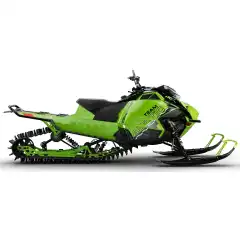 <h5>12V Outlet, Sport Front Bumper, Integrated Goggle Holder, ATACH mount-ing, Hand &amp; Thumb Warmers, Ice Scratchers, Lightweight Mountain Brake Disc, Vertical Steering, Tether Switch, Visor Plug-In.</h5>

<p></p>

<p>Highlight:</p>

<p>858 C-TEC2</p>

<p>Electric Start</p>

<p>AWS 36</p>

<p>Fox QS3R/Fox QS3/Fox QS3R LW Black Ano Shocks</p>

<p>Float-Action Rear Suspension with Race Bracing</p>

<p>15&rdquo;x146&rdquo;x2.6&rdquo; PowerClaw</p>

<p>Lay Down Steering Angle</p>

<p>Tunnel Length Heat Exchanger</p>

<p>Stealth 88 Master Cylinder w/Lightweight Brake Disc and Aluminum Drive Shaft</p>

<p>Sport Gauge</p>

