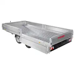 Totalvekt 3500 kg ● Nyttelast 2745 kg ● Kassem&aring;l L/B 420/196cm